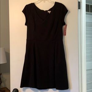 Black short sleeve dress from target